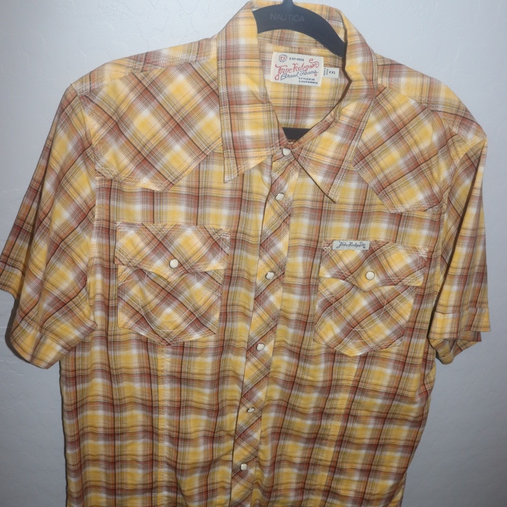 True Religion button up